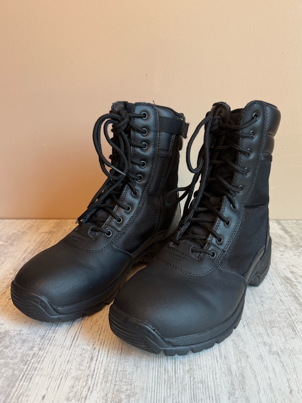 Black Tactical Combat Boots